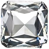 Exaggerated Large Square Rhinestone Statement Ring for Women Luxury Vintage Thick Chunky Geometric Big Crystal Stone Finger Knuckle Band Wrap Open Adjustable Rings Wedding Brides Cocktail Prom Party Jewelry Gift