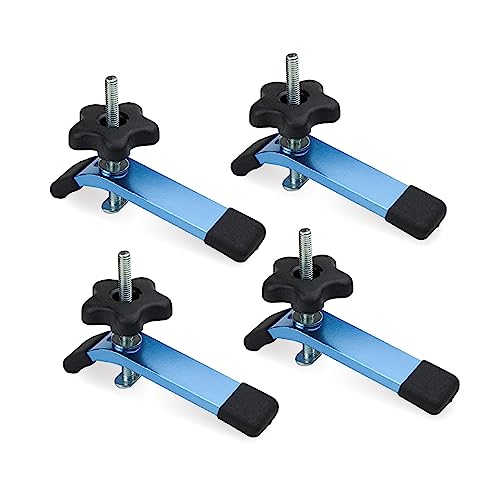 POWERTEC 71168-P2V T-Track Hold Down Clamp, 5-1/2" L x 1-1/8" W, 4