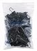 yueton 60pcs Black Metal Hook Clips Hanging Curtain Clip Hanger