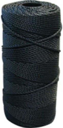Lee Fisher Size 48 1 lb Braided Twine Black 370 Ft 280 Test
