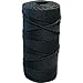 Lee Fisher Size 60 1 lb Braided Twine Black 280 Ft 380 Test