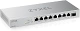 Zyxel 8-Port 2.5G Unmanaged Switch XMG-108 with 1x 10G SFP+ Desktop Wall Mount view 1