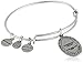 Alex and Ani Armenian Cross III Expandable Rafaelian Silver Bangle Bracelet