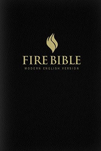 Fire Bible: New International Version, Gray on Blue Flexisoft