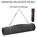 DAWAY Y8 Eco Friendly Wide Thick TPE Yoga Mat Workout Exercise Pilates, Non Slip, Double Sided, Soft, Body Alignment Professional Design, with Carry Strap, 72