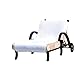 Linum Home Textiles CL00-SNP Standard Size Chaise Lounge Cover - White