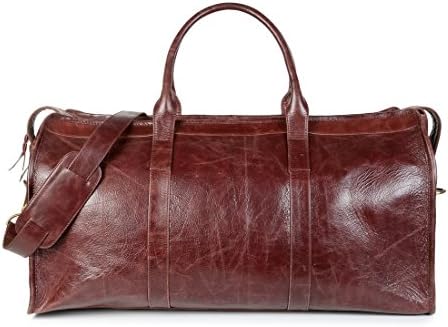 Leather Duffle,Travel Bag, Top Grain leather duffle,Weekender bag, Travel Duffle Leather Bag - Florence