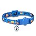 PetLove Universal Adjustable Safety Breakaway Cat Collars with Bells of Cats - Halloween