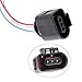 Connector Plug Pigtail Harness 3 Pin Fit for Audi VW 1J0973703 Camshaft Cam Sensor/Alarm Horn Plug