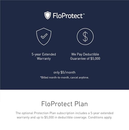 Moen Flo Smart Water Monitor and Automatic Shutoff Sensor, Wi-Fi Connected Water Leak Detector for 1-Inch Diameter Pipe, 900-006 - View 12