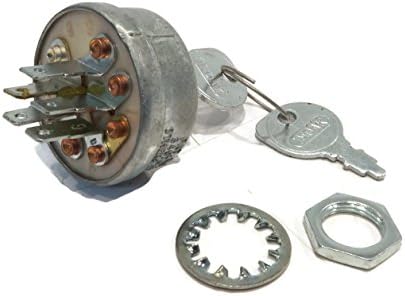 The ROP Shop | Ignition Key Switch & Keys fits Gravely 8122 8122G 8123 8123G 8163G 8173KT 8179G