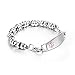 BBX JEWELRY Custom Engraved 316L Steel Tag Medical Alert Id Bracelet for Men and Women 7.8 Inch
