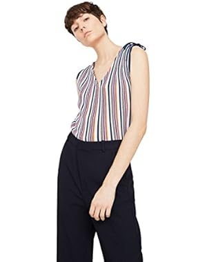 Mango Women's Metallic Texture Top