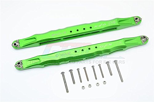Traxxas Unlimited Desert Racer 4X4 (#85076-4) Upgrade Parts Aluminum Rear Lower Trailing Arms - 1Pr Set Green