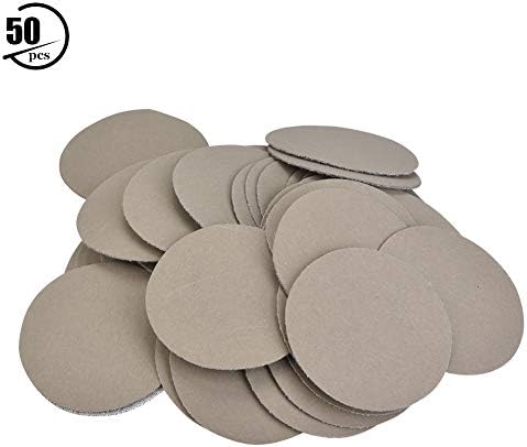 Sanding Discs Pads 50mm Sandpaper Assorted Sanding Polishing Paper Different Sandpaper Granularity 50pcs for Random Orbital Sander(5000#)