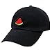 City Hunter C104 Watermelon Cotton Baseball Cap 13 Colors (Black)