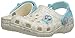 Crocs Classic Frozen Clog (Toddler/Little Kid), Oyster, 10/11 M US Little Kid
