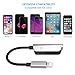 Headphones Adapter for iPhone 7 Headphone Jack Splitter 3.5mm Adapter Support Charging and Listening to Music Compatible with iPhone 7/7Plus/8/8Plus/X/XR/Xs 2 in 1 Headset Adapter for All iOS Systemsthumb 4