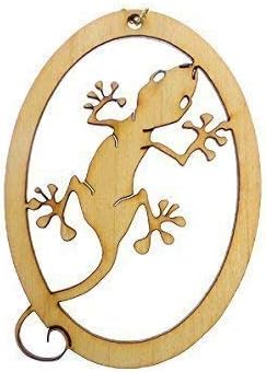 Gecko Ornament, Personalized Reptile Christmas Ornaments, Lizard Ornaments For Christmas Tree, Nature Christmas Tree Ornaments, Keepsake Gift For Family Friends Kids