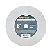POWERTEC Bench Grinder Wheel 8 Inch 60 Grit, White Aluminum Oxide Grinding Wheel for Bench Pedestal Grinder, 1