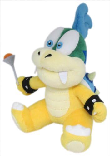 Sanei Super Mario Plush Series Larry Koopa Plush Doll, 7