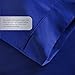 HC COLLECTION Bed Sheets Set King with 2 Pillowcases, Hotel Luxury Platinum 1800 Series Brushed Microfiber Sheet w/Deep Pocket, Ultra Soft Lightweight 4 Pcs Linen Bedding for Hot Sleepers, Royal Blue