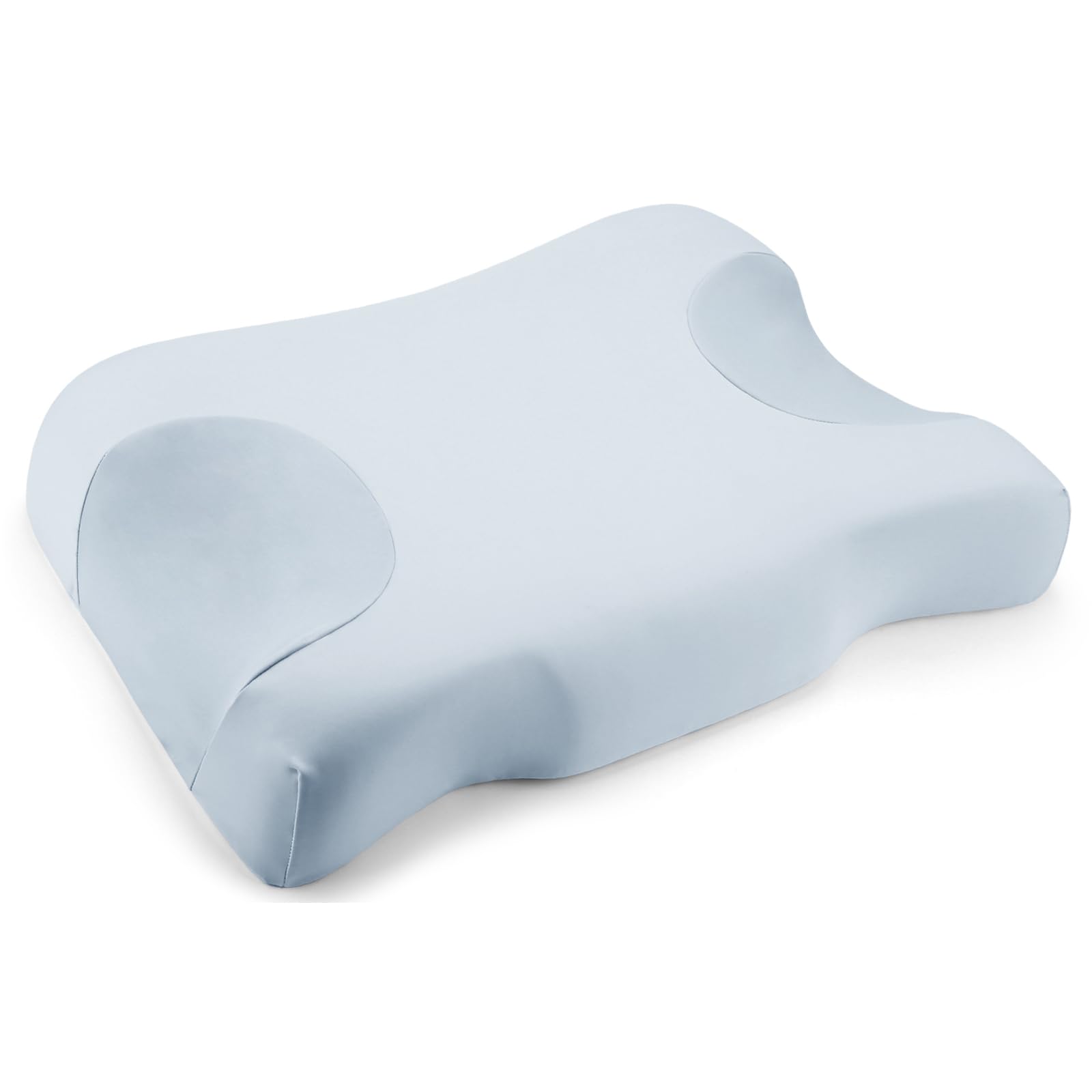 Photo 1 of ***SEE CLERK COMMENTS*** Royalisneeo Beauty Pillow for Back Stomach and Side Sleeper Pillow for Neck and Shoulder Pain, Memory Foam Pillow for Anti Wrinkle & Anti Aging,Blue(Standard)