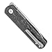 Kizer Lundquist Feist Liner Lock Front Flipper Knife Shred CF (2.8