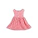 TIFENNY Spring Summer Kids Baby Girls Floral Sleeveless Princess Dress Vest Clothes (2T, Pink)