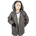 Hiheart Boys Girls Rain Waterproof Jacket Zip Hooded Jacket Outer Coat
