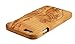 Natural Creative Bamboo Wood Eimolife Case Cover for iPhone 6 5.5 inch (29-seawave cherry)