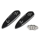 Areyourshop CNC Mirror Hole Cap Covers For Yamaha YZF R3 2015-2016 R25 2013-2015