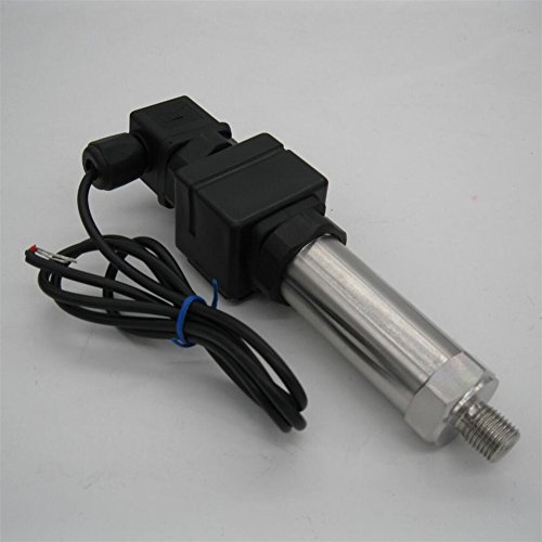 Taiss /0-3625 Psi/0-250 bar, 12-36VDC, G1/4, 4-20MA output, 0.25% Accuracy,Digital Display Pressure Transmitter Pressure Transducer Sensor output 4-20MA