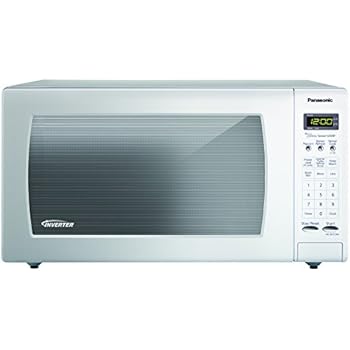 Amazon.com: Panasonic NN-SN733W White 1.6. Cu. Ft. Sensor Microwave