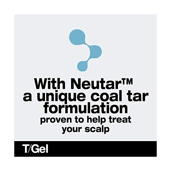 Neutrogena T/Gel Therapeutic Shampoo Treatment for Itchy Scalp and Dandruff, Fresh rain,250 ml