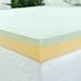 ZINUS 3 Inch Green Tea Memory Foam Mattress Topper, Pressure-Relieving Layers, CertiPUR-US Certified, Queen