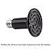 Aiicioo Reptile Night Light Bulb - 150W Reptile Heat Lamp Bulb Infrared Basking Spot Lamp for Bearded Dragon Lizard Turtle Hermit Crab Leopard Gecko Snake Chameleon Tank…