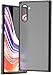 TOZO for Samsung Galaxy Note 10 Case PC + TPU Clear Hard Back Panel Hybrid PC+TPU Protect Cover Shock Absorption Back-Transparent Bumper for Samsung Galaxy Note 10 (Matte Black)