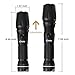 Flashlights, Onete T6-D Ultra Bright Zoomable Adjustable Focus Water Resistant Portable Flashlights with Bottle Opener and Luminous Ring