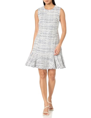 Kobi Halperin Women's Reed Dress, Blue Multi, 12