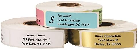 address labels personalized roll