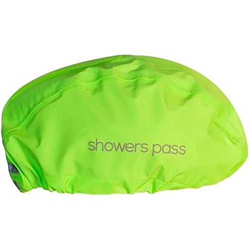 Showers Pass Helmet Cover Neon Green, One Size