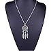 WILLTOO Retro Jewelry Dream Catcher Pendant Chain Necklace