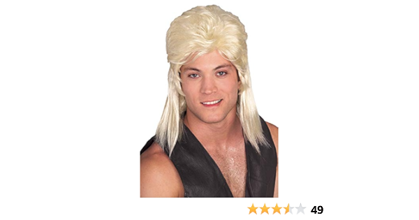 Rubies Perruque Humour Blond Mullet Longueur Épaule (Humor Wigs, Blond  Mullet, Shoulder Length) - Blonde., Size: One Size : Amazon.ca: Mode