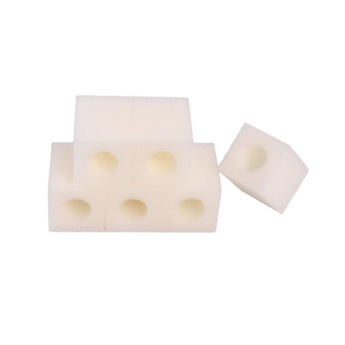 INGVIEE Pack of 6 Compatible Cartridge Filter Foams Replacement for Eheim 2617080 Pickup 60 2008 Aquarium Filter