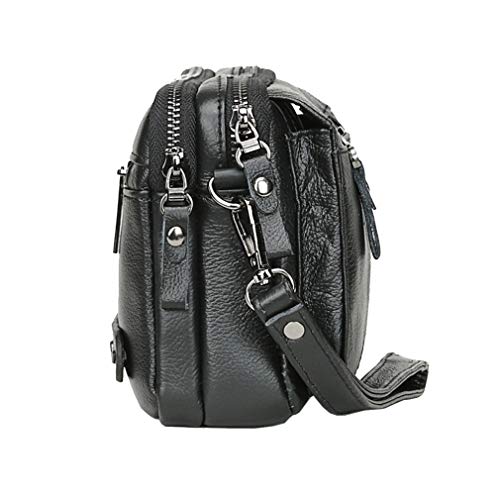 Leather Clutch Bag Wrist Bag for Men Women Outdoor Business Travel Organizer Wrist Strap Waist Bag Coin Purse Multiple Pocket Phone Holder iPhone 7 Plus/8/8 Plus/X, #01