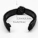 POVETIRE Headband Holder Hair Bows Organizer for Girls, Hanging Scrunchie Holder Hair Accessories Display Stand Organizer Wall Decor for Toddler Girls Woman Room