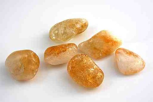 Citrine Tumble Stone x 3 ~ Small