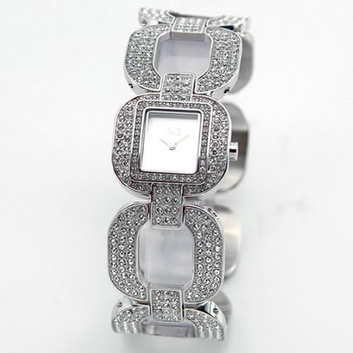 Amazon ディーアンドジー 欲しいかも キラキラ ラインストーンブレスのグラマラス系ウオッチ Dw0713 腕時計 腕時計 通販