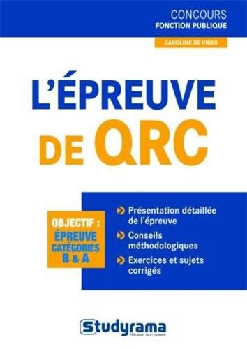 L' épreuve de QRC